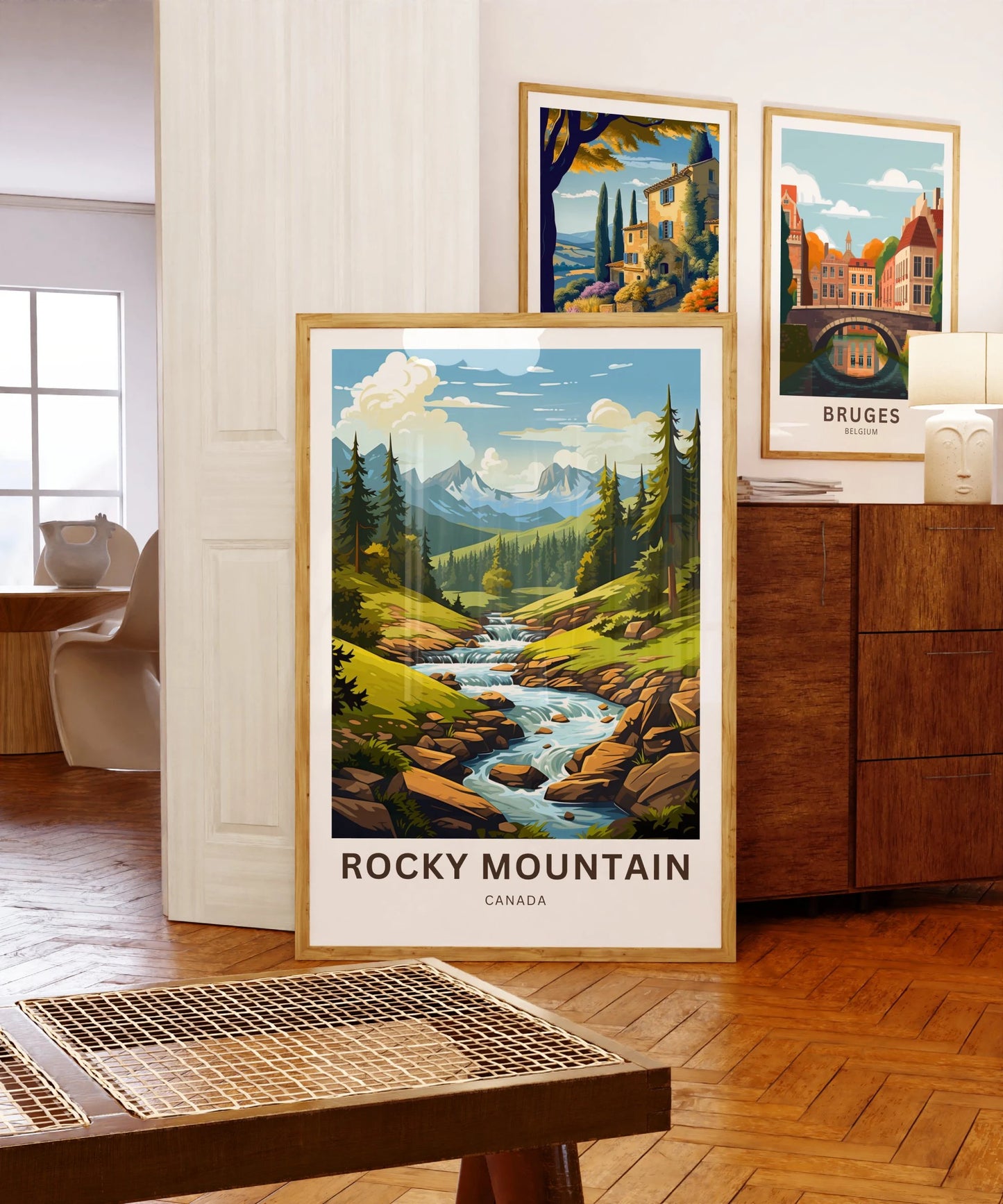 Rocky Mountain Travel Poster