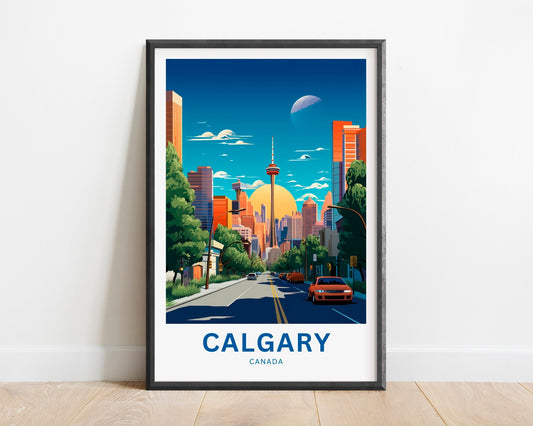 Calgary Travel Poster