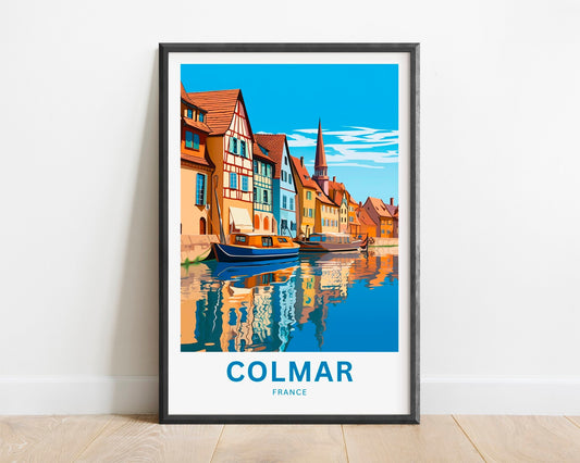 Colmar Travel Poster