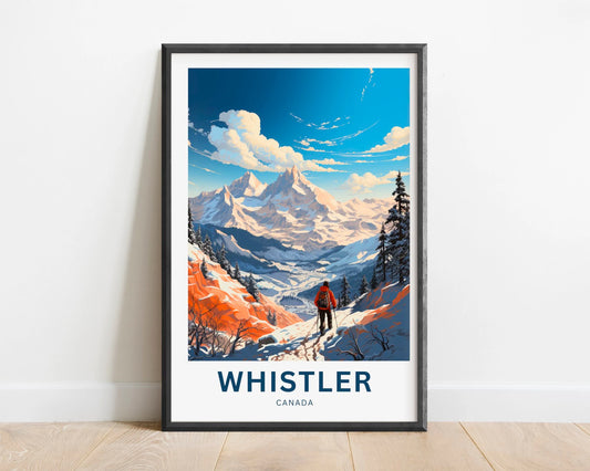 Whistler Travel Poster