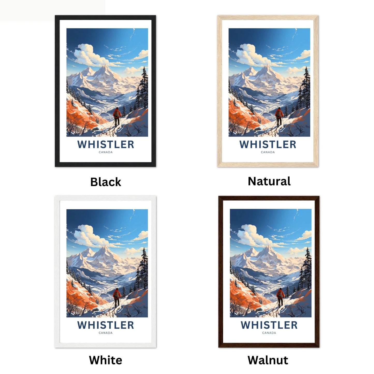 Whistler Travel Poster