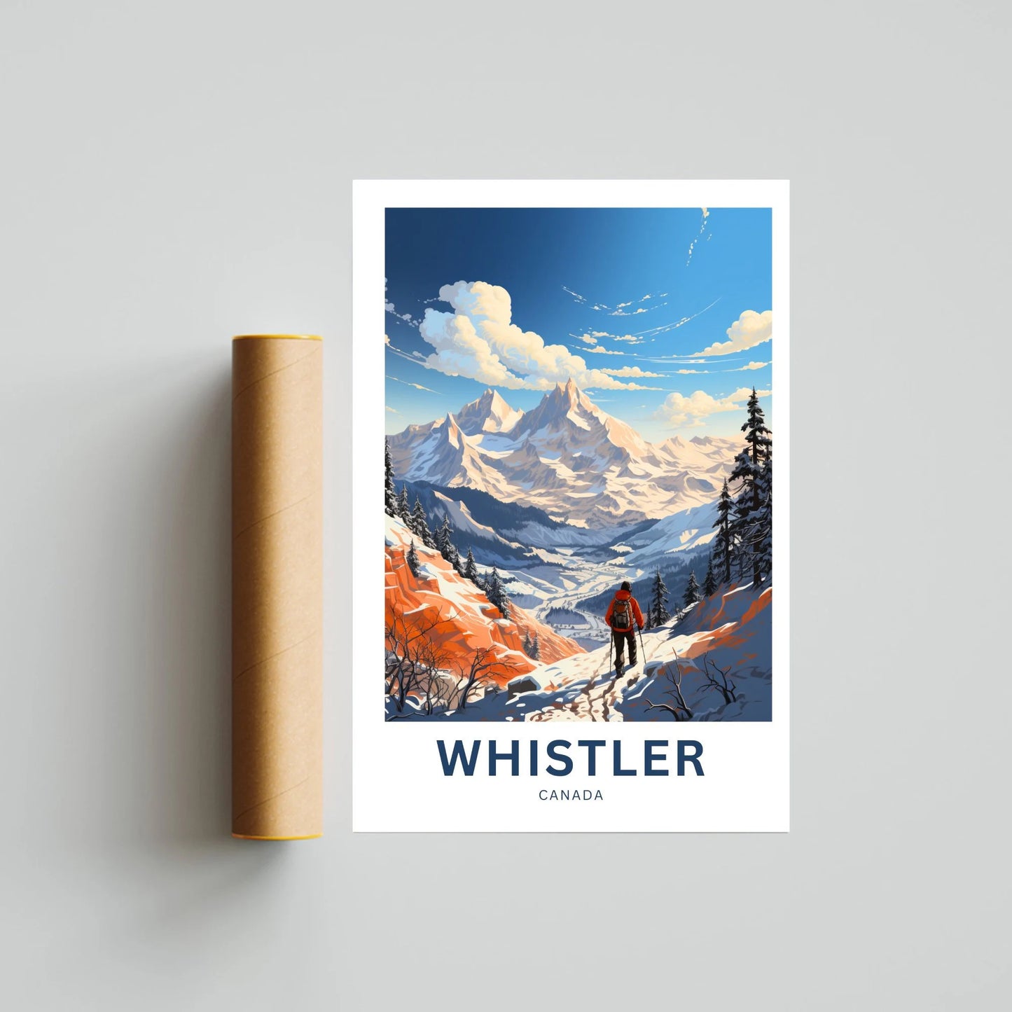 Whistler Travel Poster