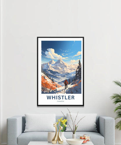 Whistler Travel Poster