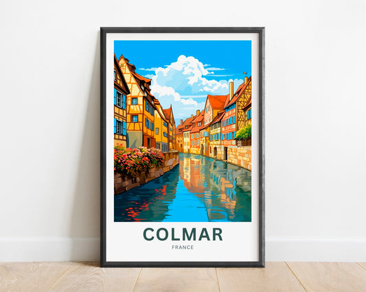 Colmar Travel Poster