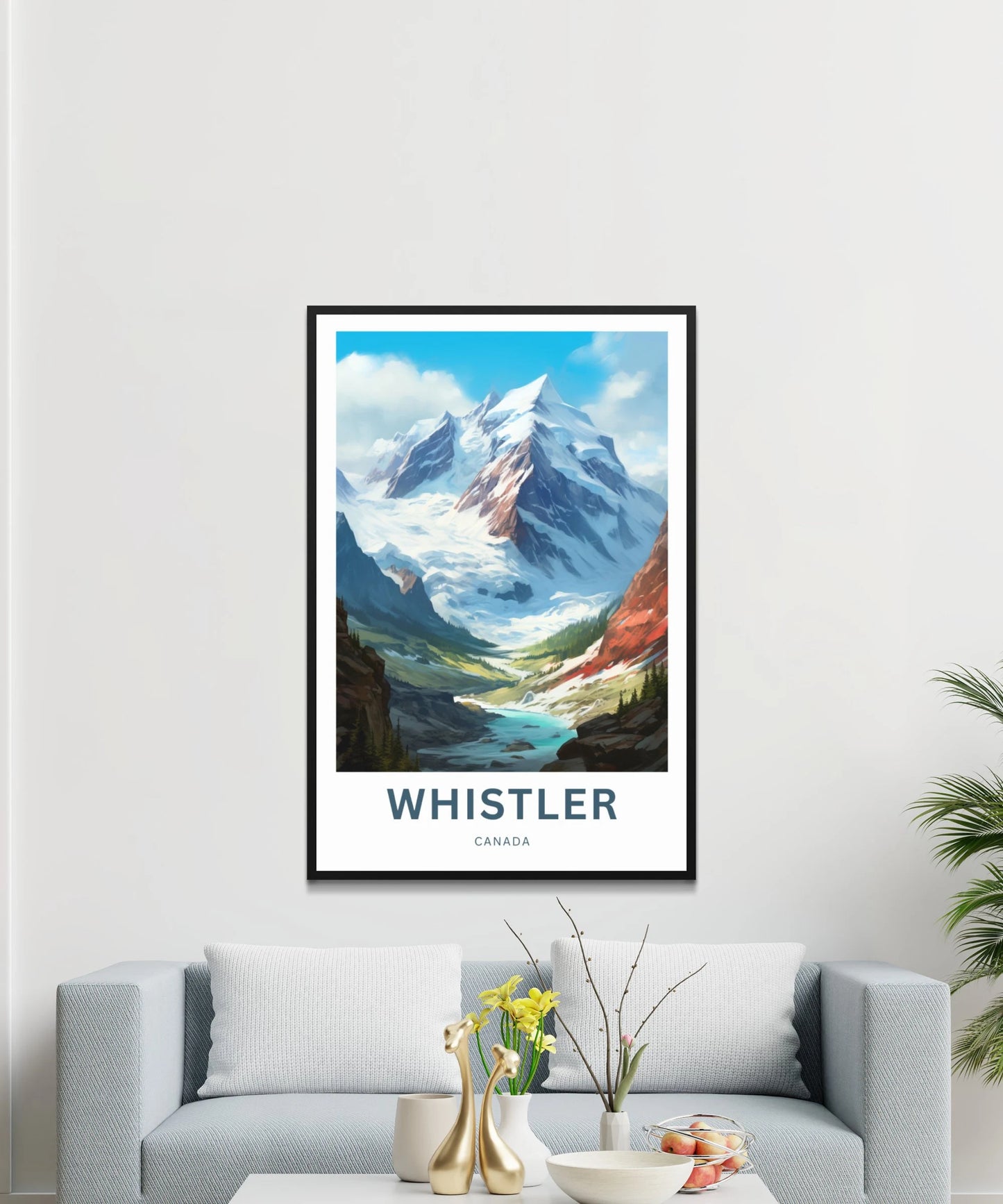 Whistler Travel Poster