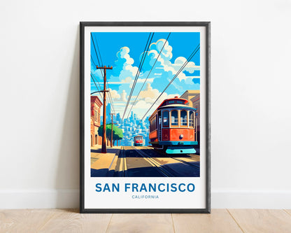 San Francisco Travel Poster