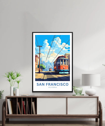 San Francisco Travel Poster