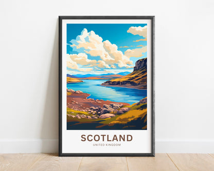 Scotland Travel Poster