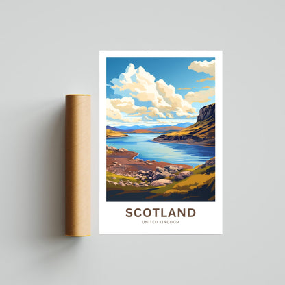 Scotland Travel Poster