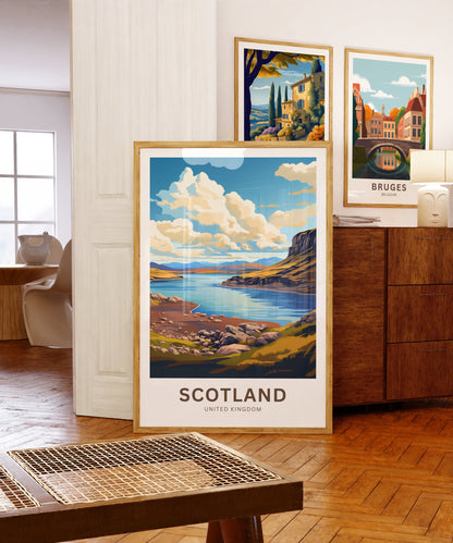 Scotland Travel Poster