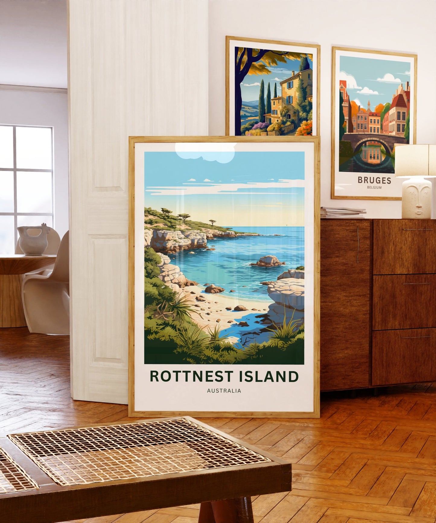 Rottnest Island Travel Poster