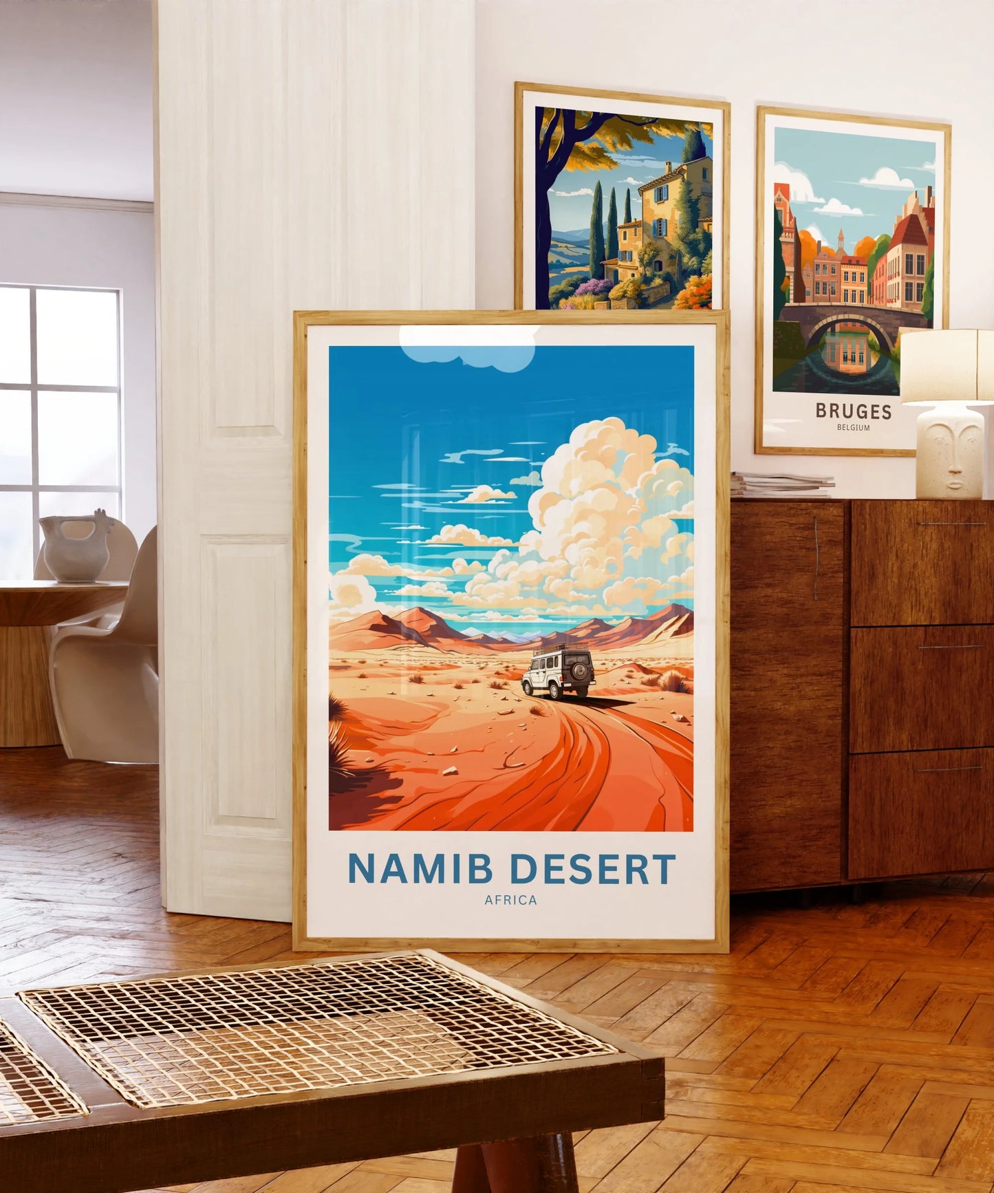 Namib Desert Travel Poster