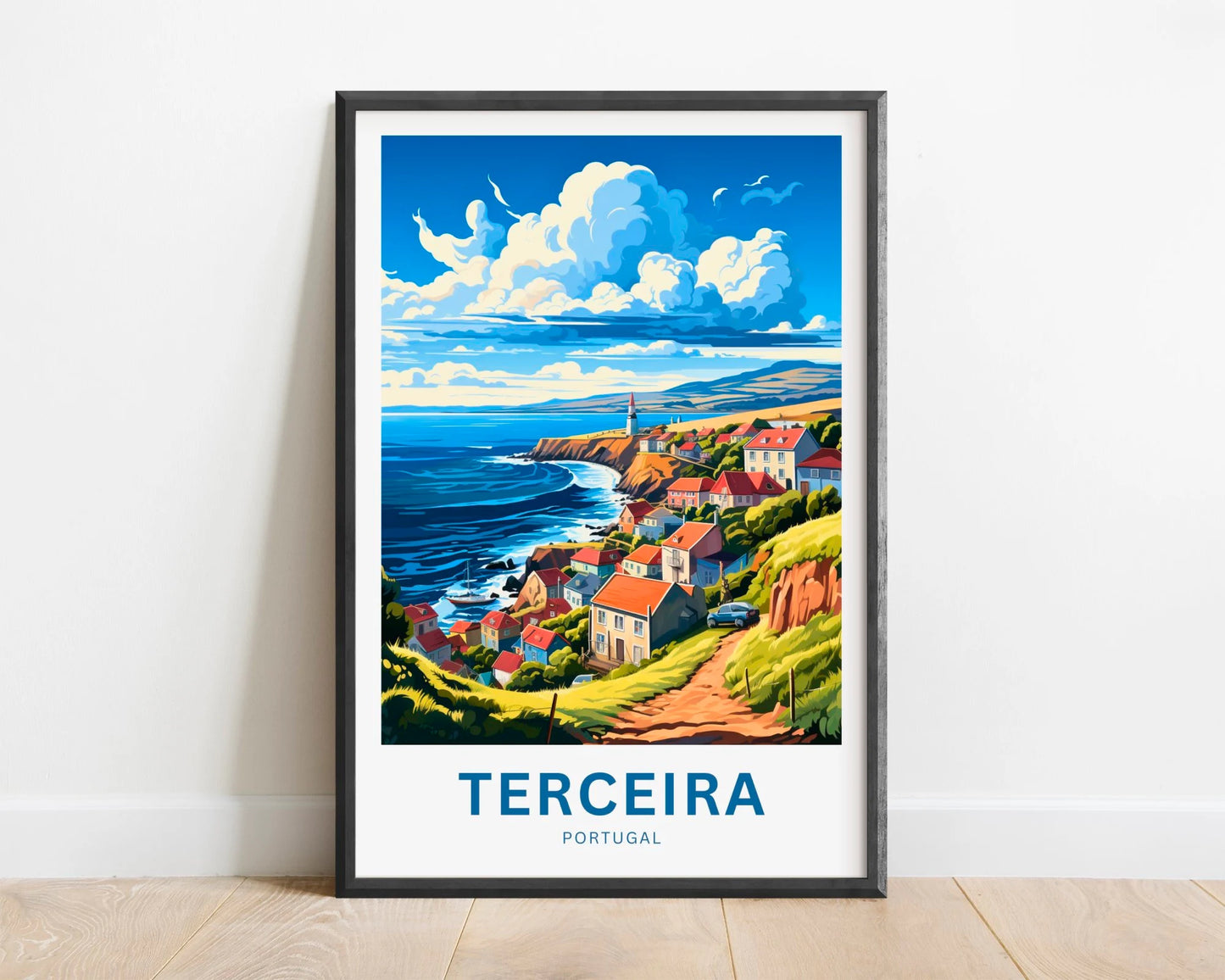 Terceira Travel Poster