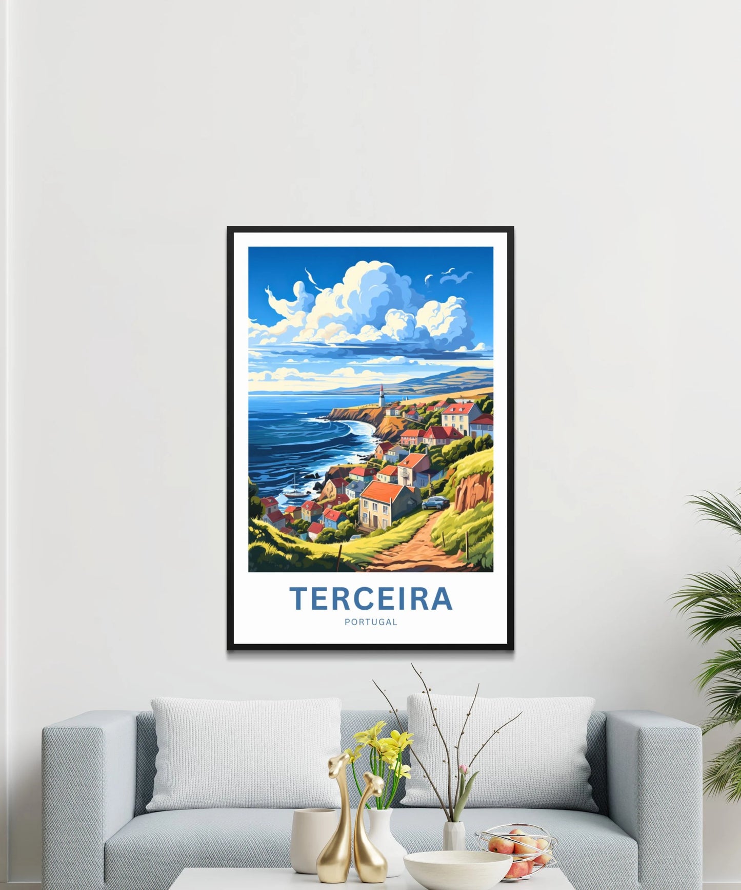 Terceira Travel Poster