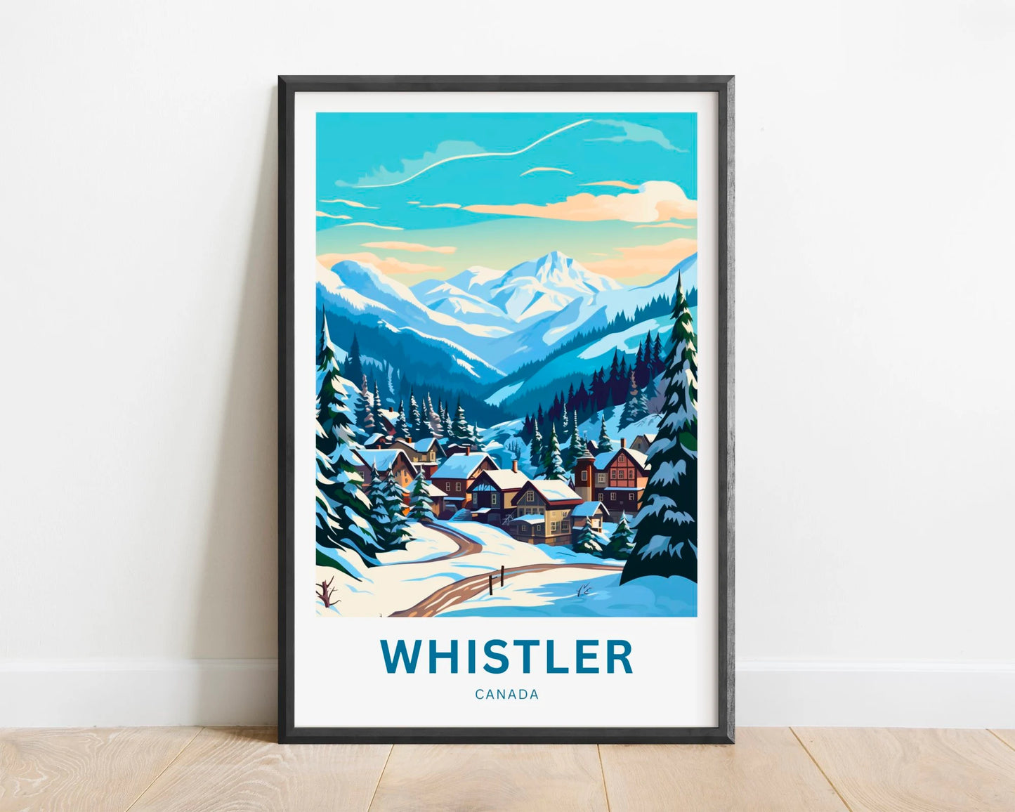 Whistler Travel Poster