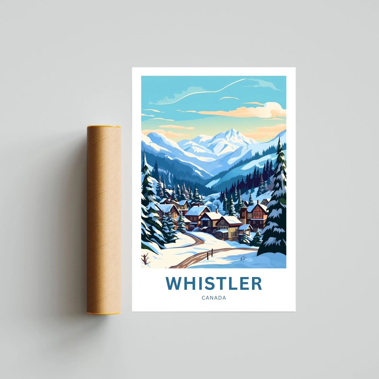 Whistler Travel Poster