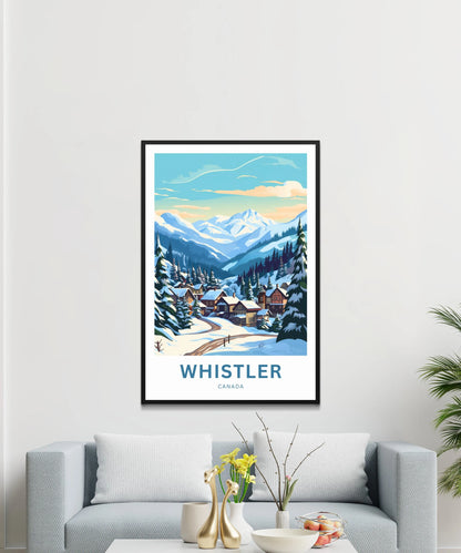 Whistler Travel Poster