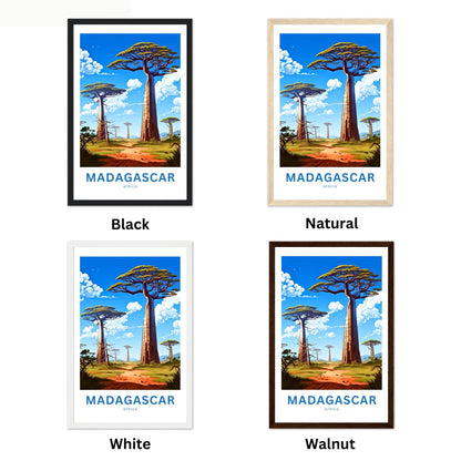 Madagascar Travel Poster