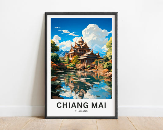 Chiang Mai Travel Poster