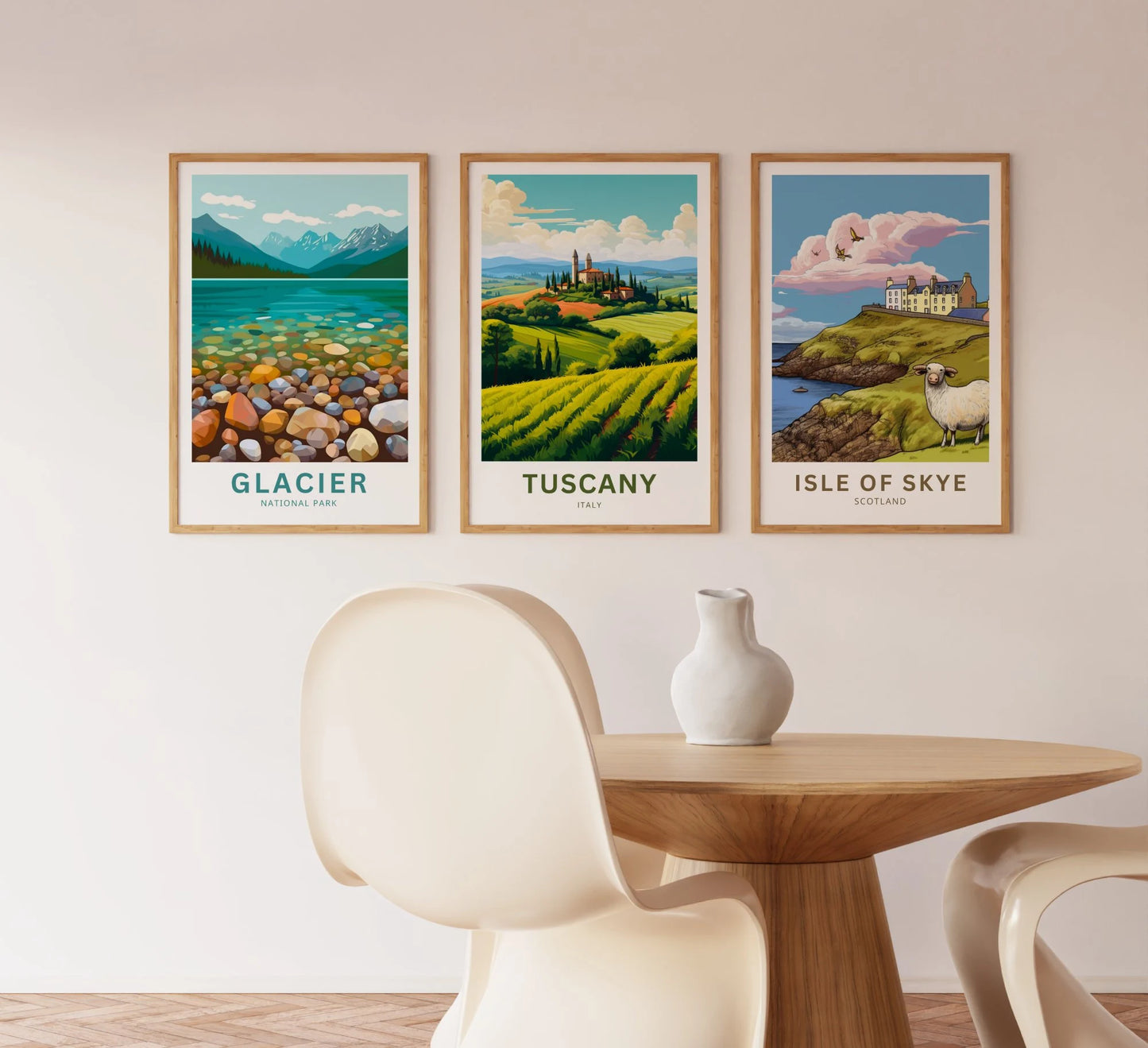 Tuscany Travel Poster