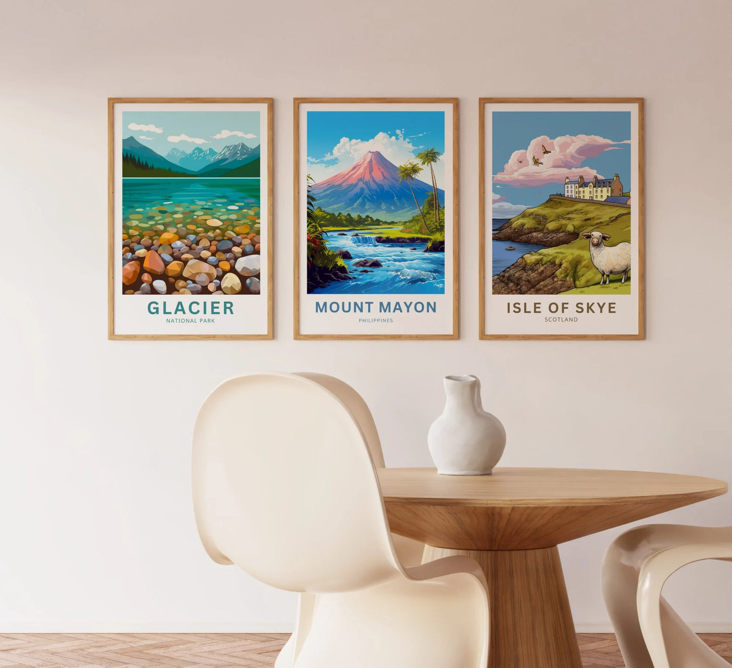 Mount Mayon Travel Poster