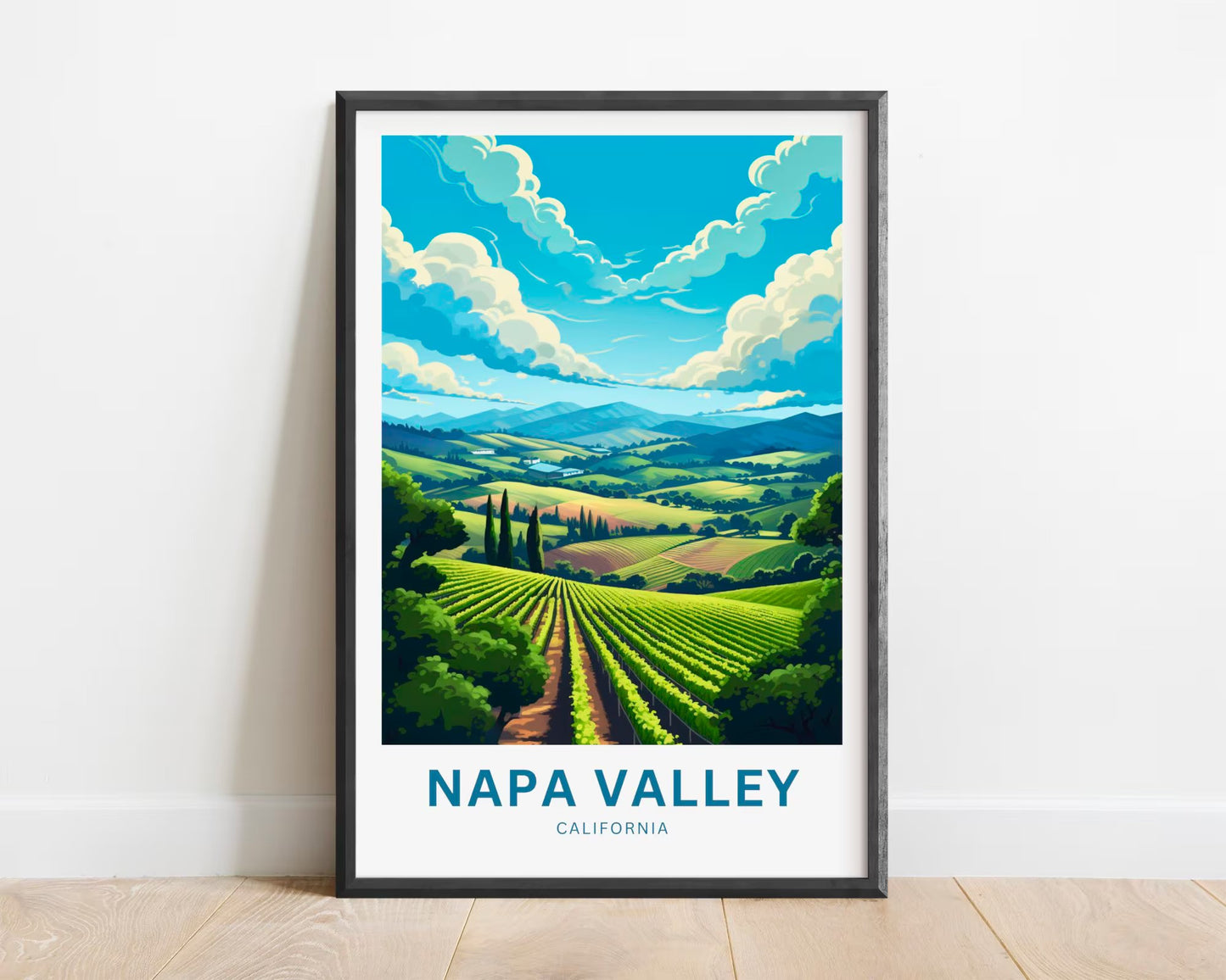 Napa Valley Travel Poster