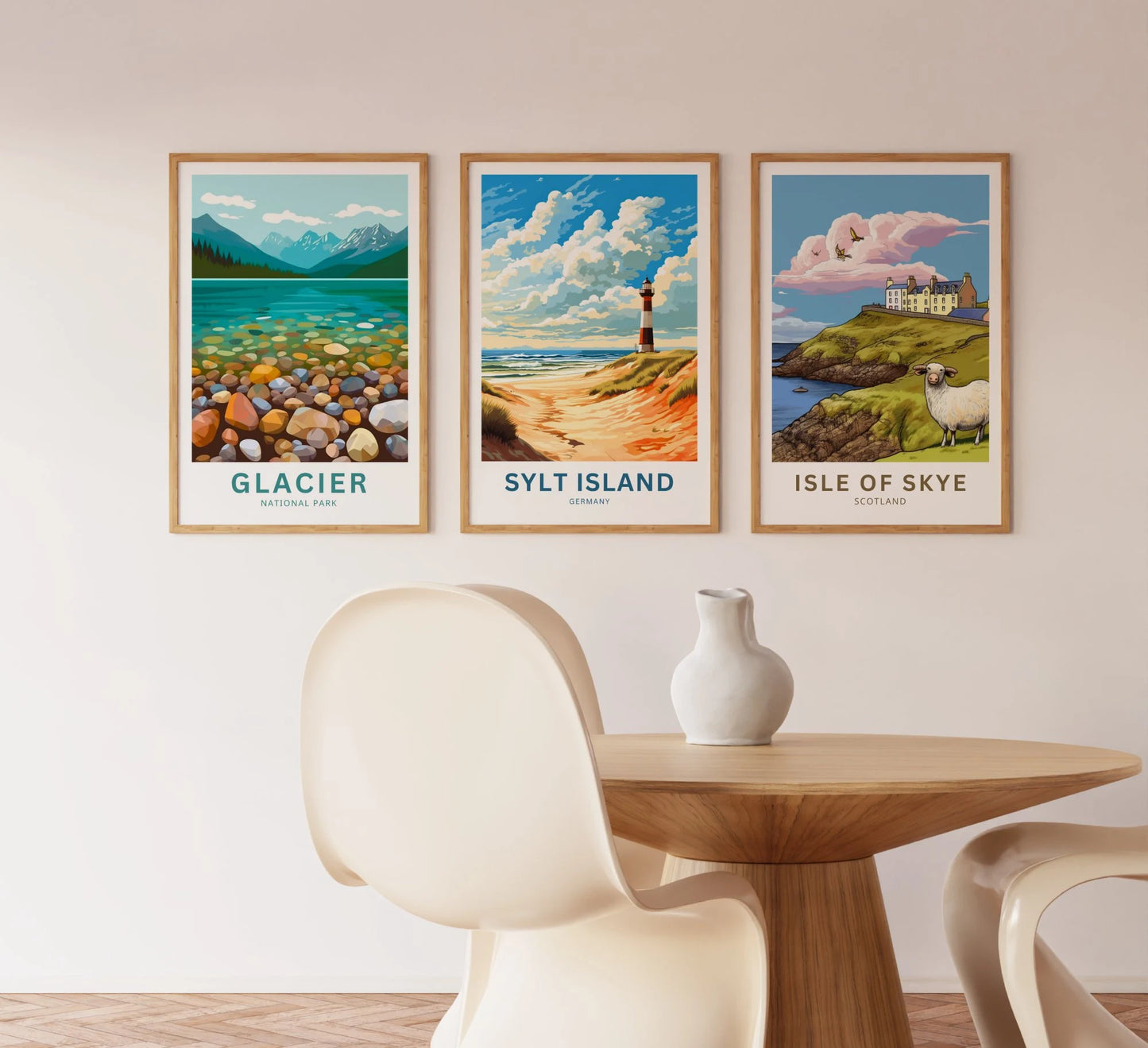 Sylt Island Travel Poster