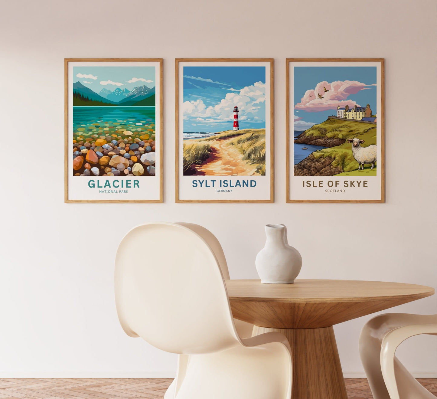 Sylt Island Travel Poster