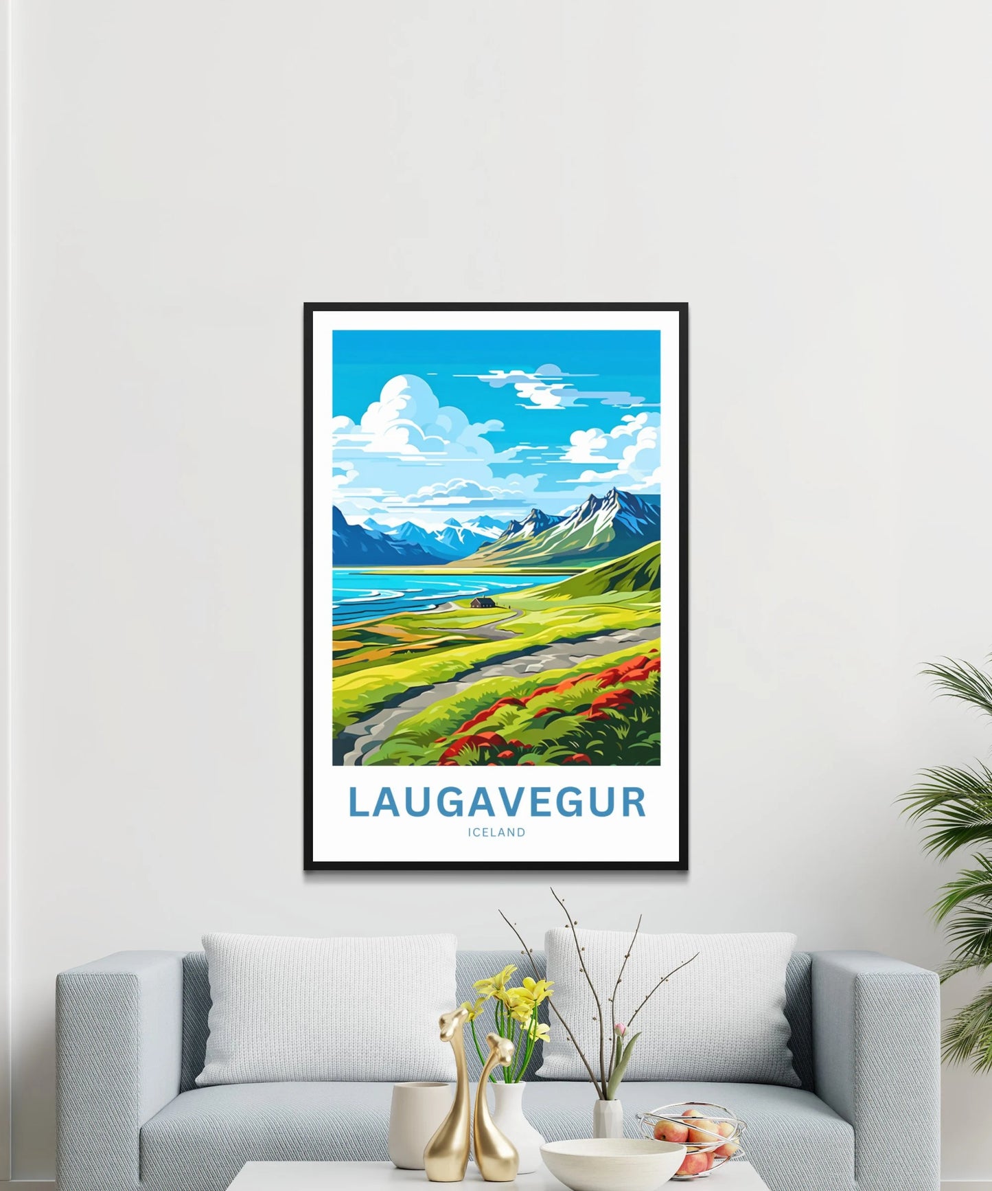 Laugavegur Travel Poster