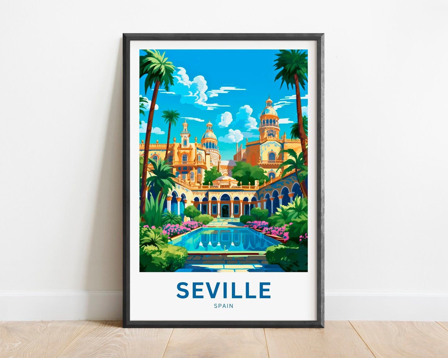 Seville Travel Poster