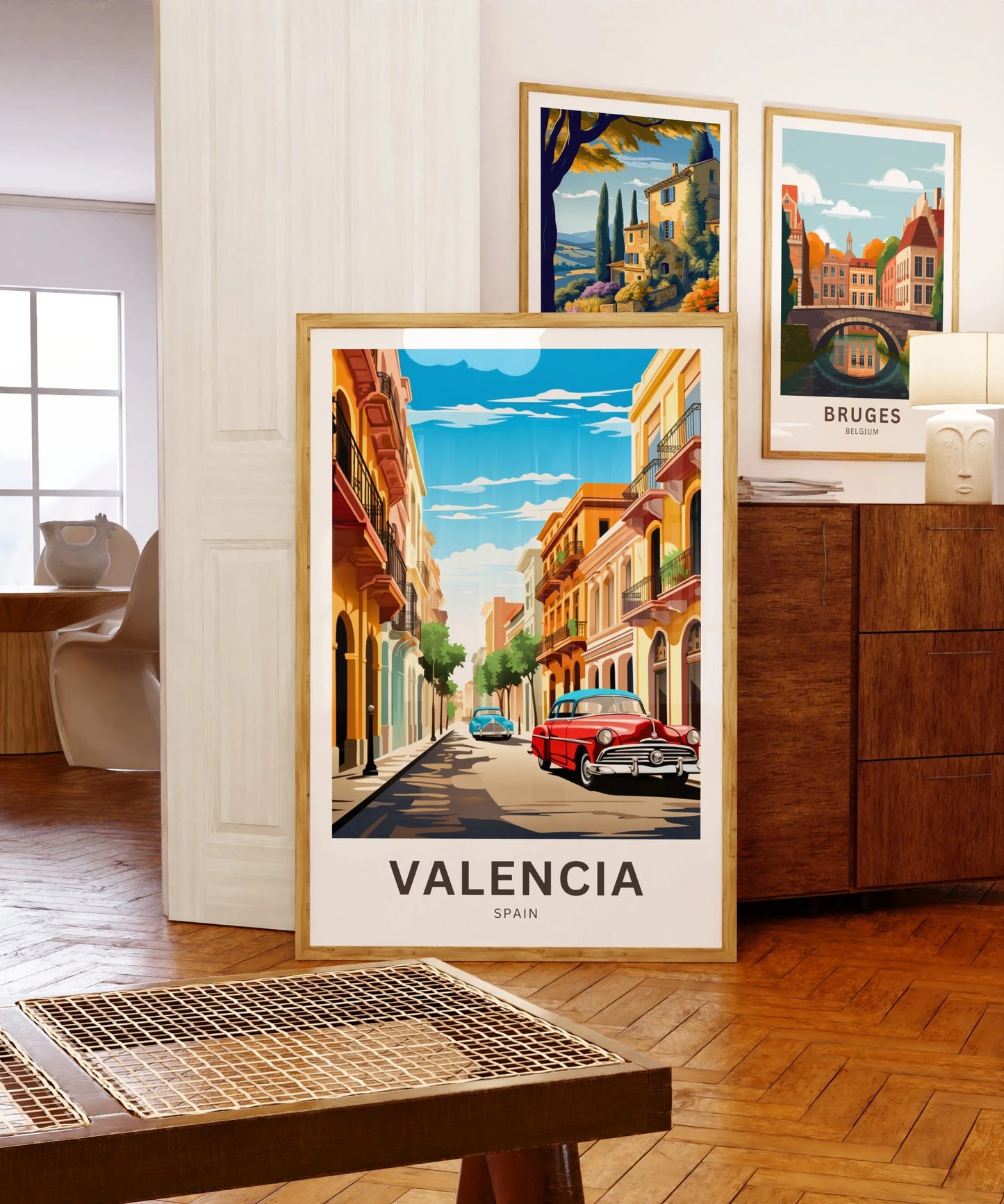 Valencia Travel Poster