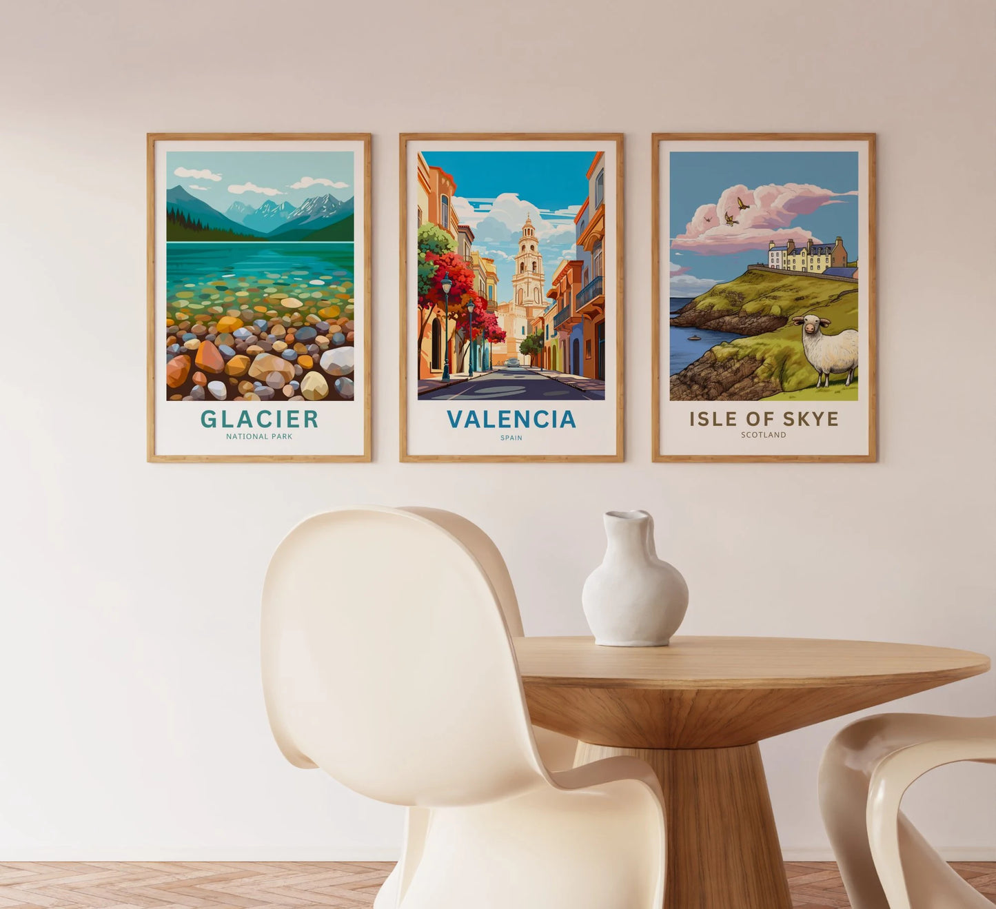 Valencia Travel Poster