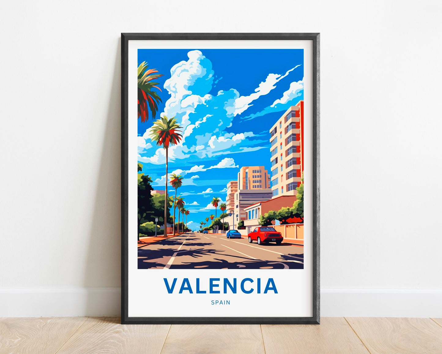 Valencia Travel Poster