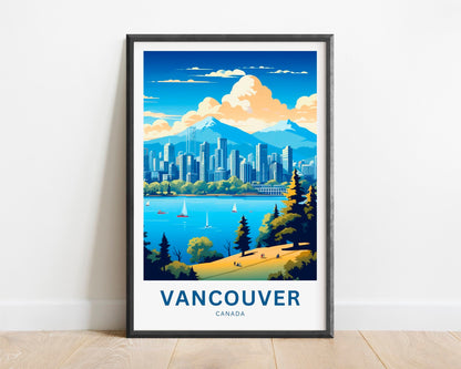 Vancouver Travel Poster