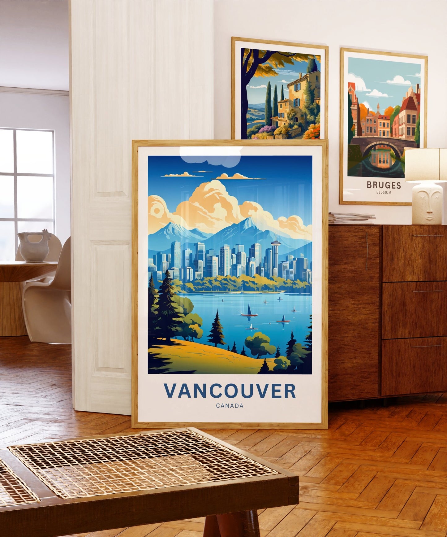 Vancouver Travel Poster