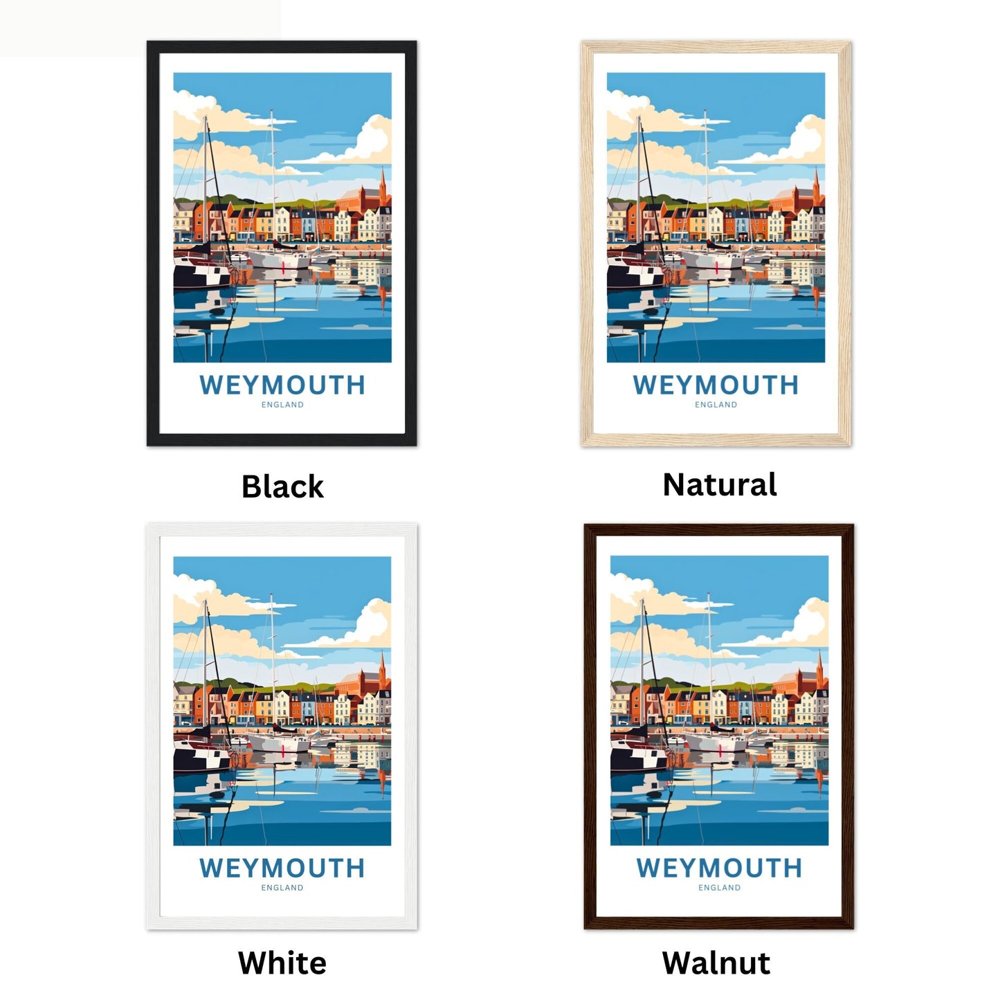 Weymouth Travel Poster