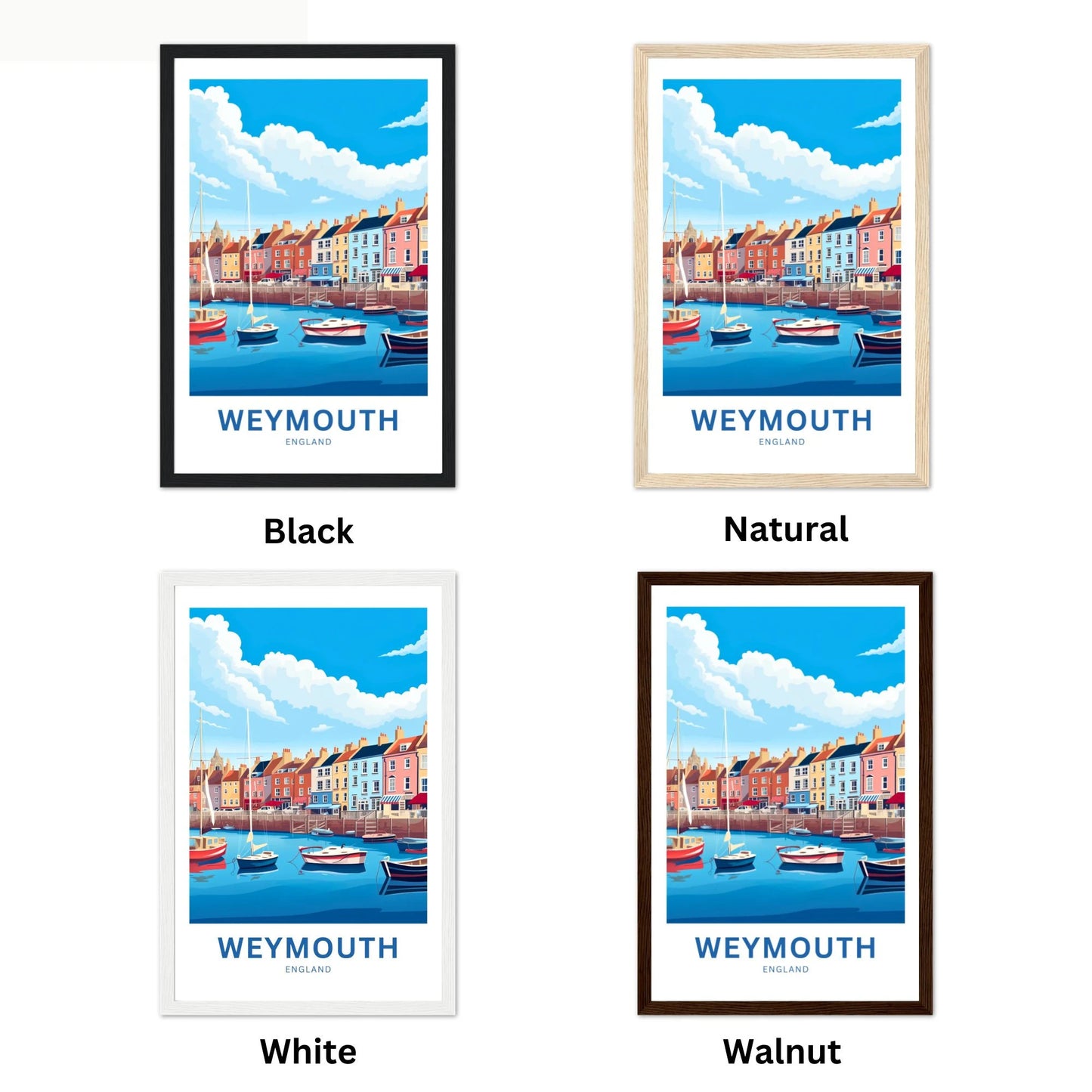 Weymouth Travel Poster