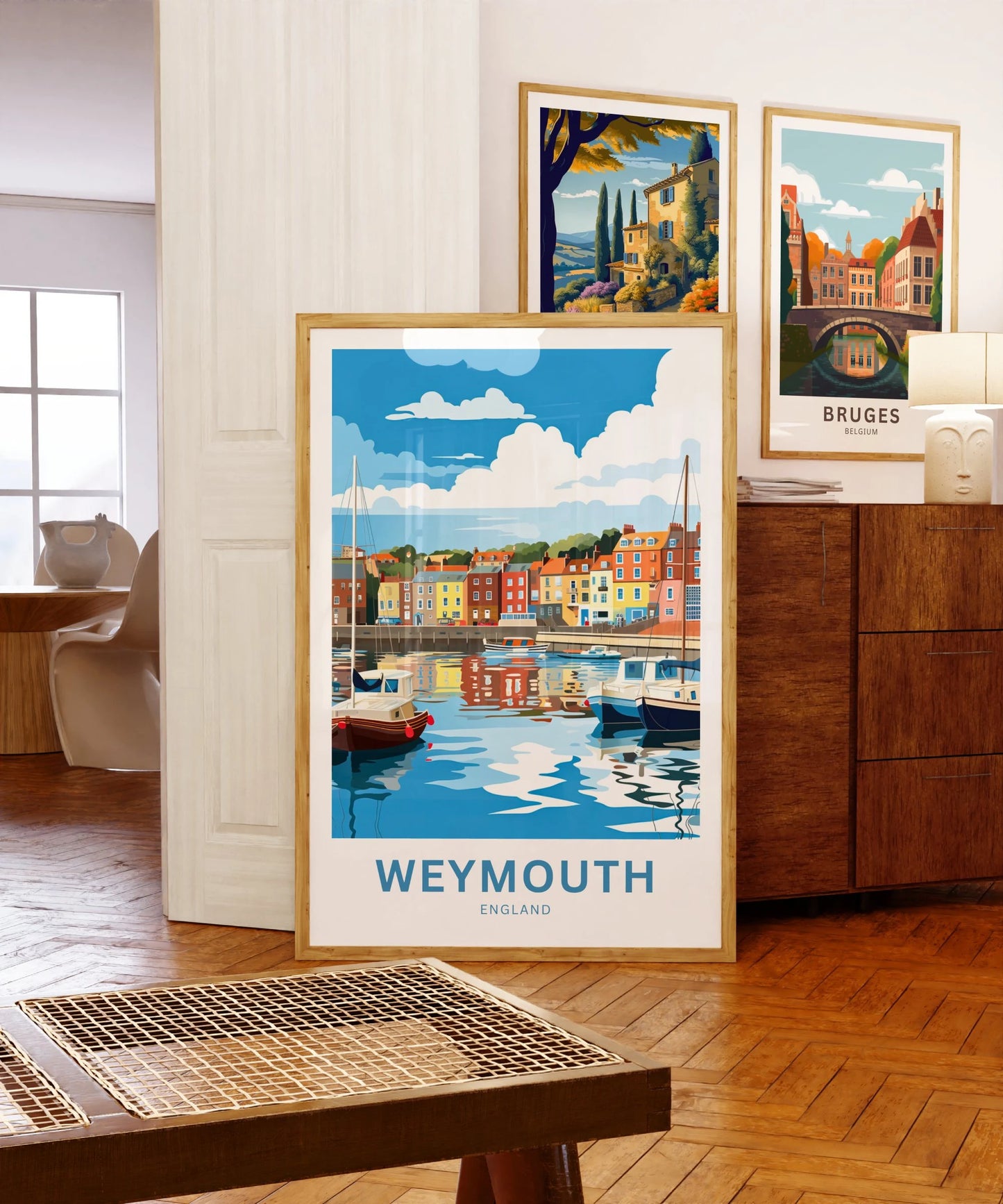 Weymouth Travel Poster