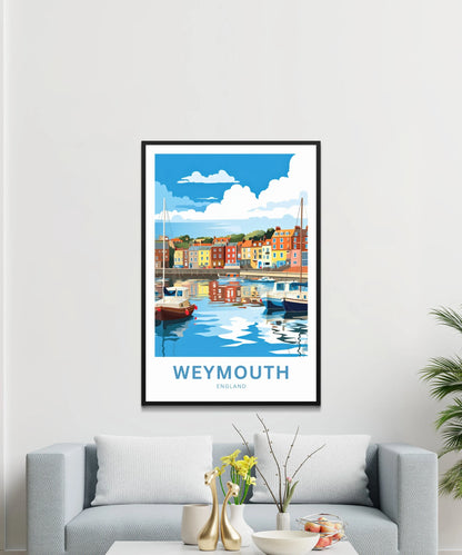 Weymouth Travel Poster