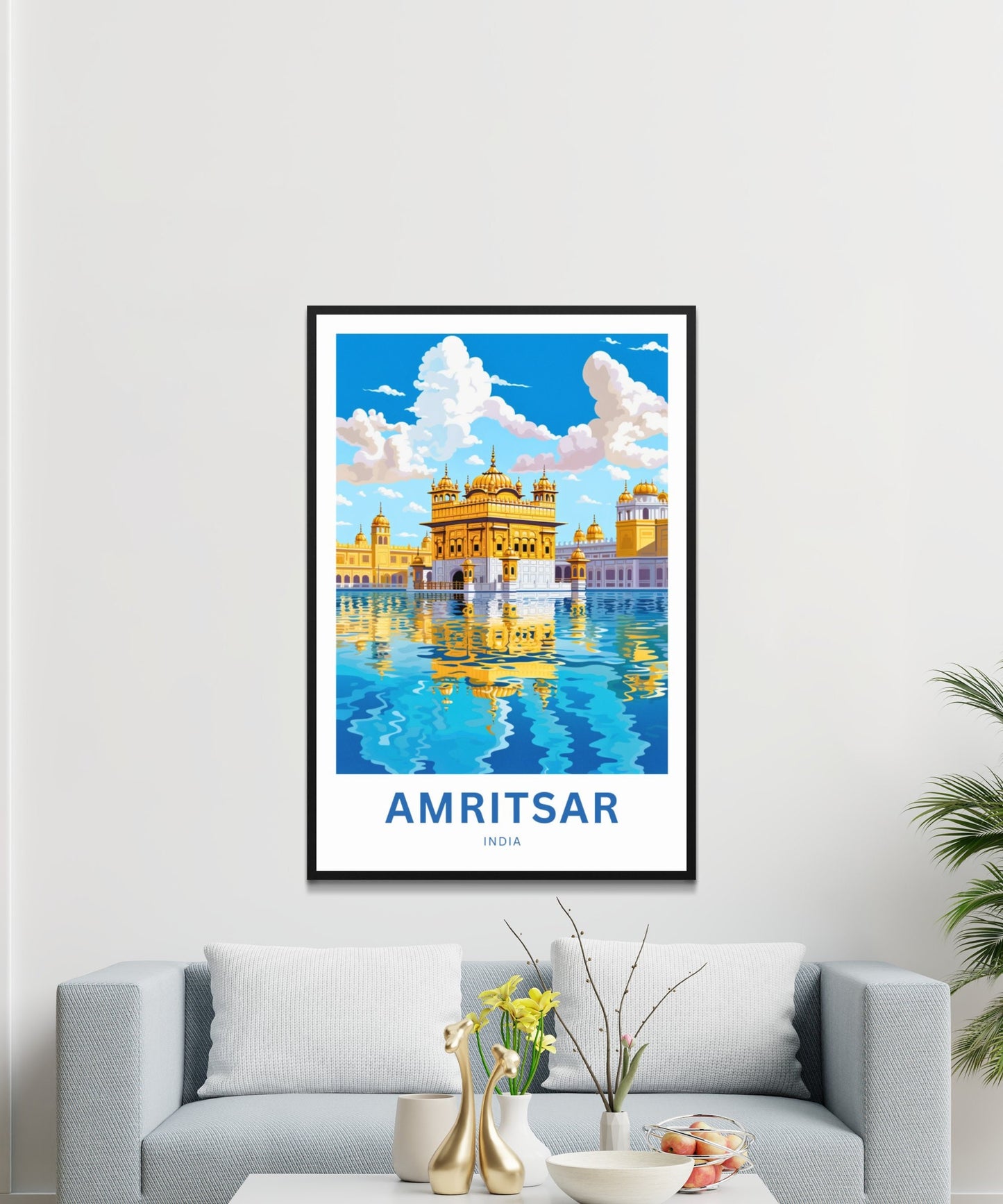 Amritsar Travel Poster