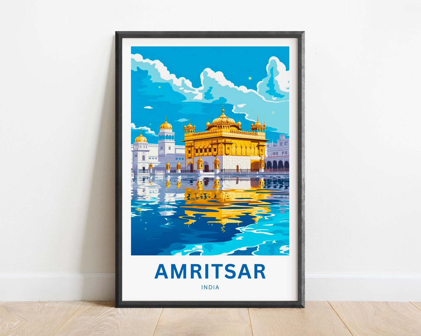 Amritsar Travel Poster