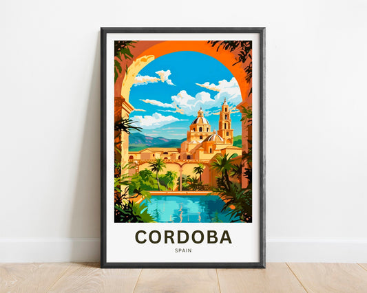 Cordoba Travel Poster