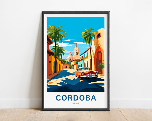 Cordoba Travel Poster