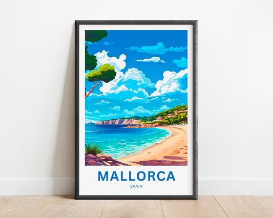 Mallorca Travel Poster