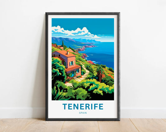 Tenerife Travel Poster