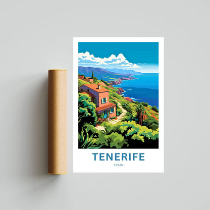 Tenerife Travel Poster