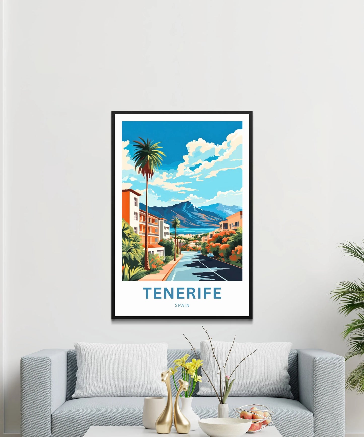 Tenerife Travel Poster