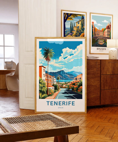 Tenerife Travel Poster