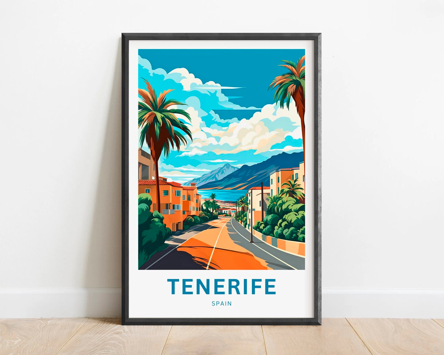 Tenerife Travel Poster