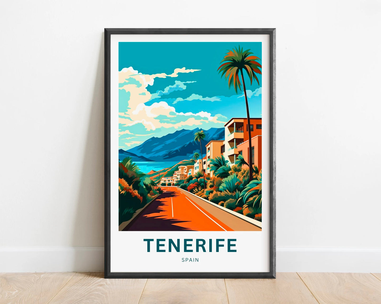 Tenerife Travel Poster